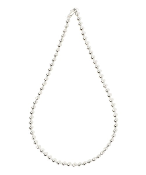 LAURA LOMBARDI Ball Chain シルバーネックレス Silver Ball Chain Necklace – lauralombardi