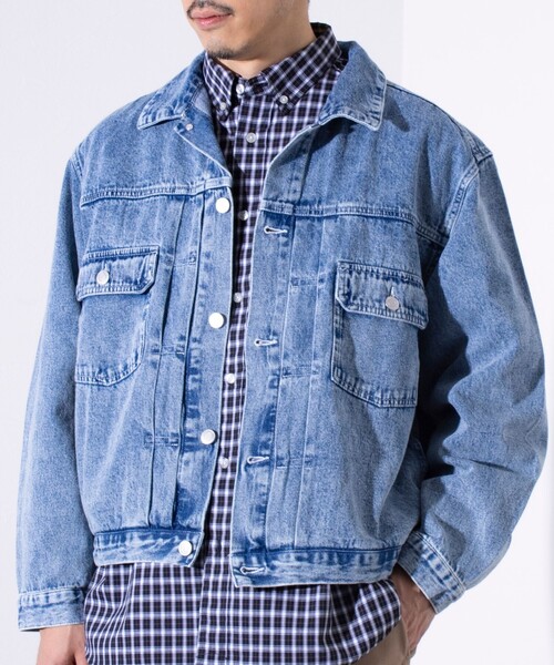 GLOSTER】ベーシック 3rd デニムジャケット ビッグGジャン