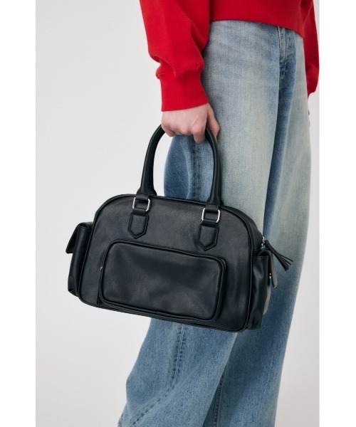 【moussy】ボストンバック（Ｌ） moussy - 完売品☆MOUSSY MONOGRAM BOSTON バッグ(L)の通販 by