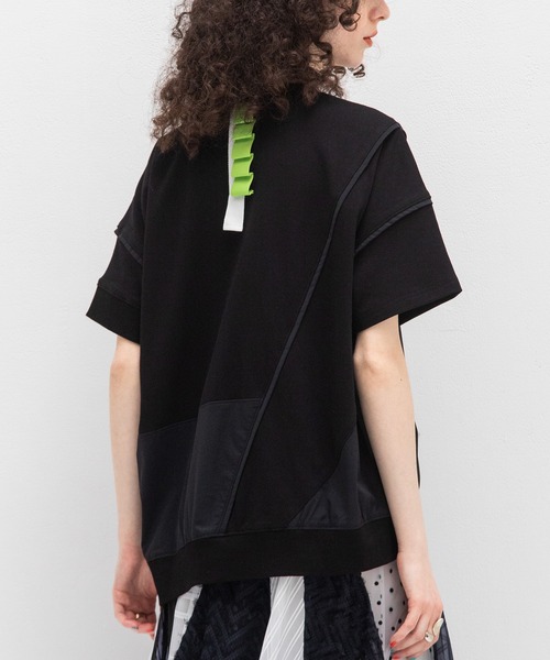 AULA AILA ポケットコンビネーションTシャツ AULA AILA tシャツ ポケットコンビネーションTシャツ レディース