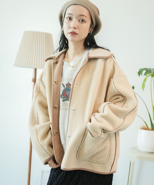 FREAK'S STORE（フリークスストア） ジャケット フリ- キャメル