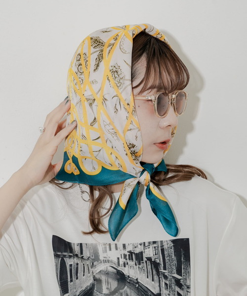 Jacquemus  ジャックムス シルクバンダナ JACQUEMUS スカーフ バンダナ LE BANDANA PESCO レディース