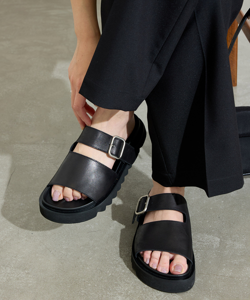 モヒMOHI⭐︎ストラップサンダル MOHI サンダル 「MOHI/モヒ」2ストラップバックルサンダル
