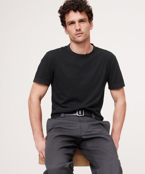 『オズワルド』スリムフィットTシャツ 黒 4.1oz ドライアスレチックTシャツ：5900 | オリジナルTシャツのエス