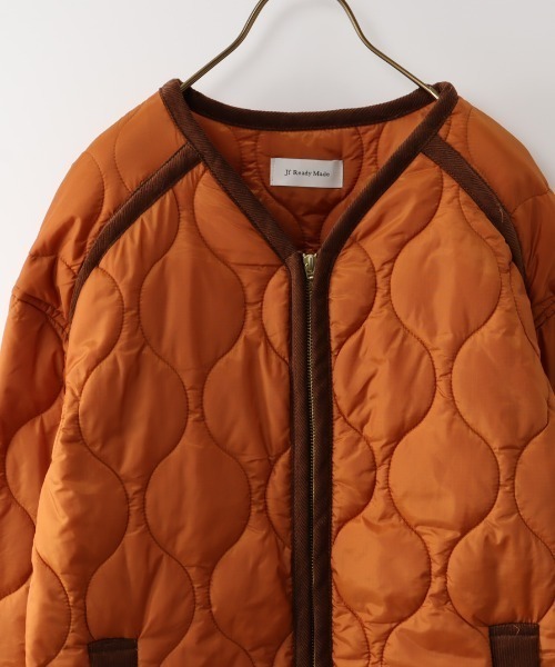 「JF Ready Made」 コート F オフホワイト レディース_画像8