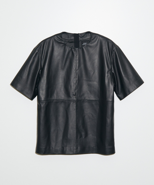 5351 POUR LES HOMMES tシャツ 「セットアップ対応」レザー ジップ