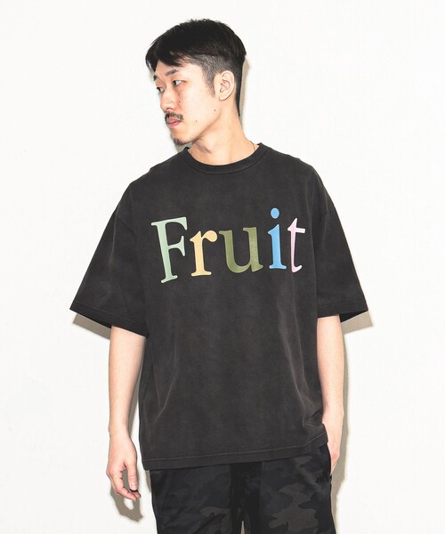 FRUIT OF THE LOOM tシャツ / Fade Print T-Shirt メンズ レディース