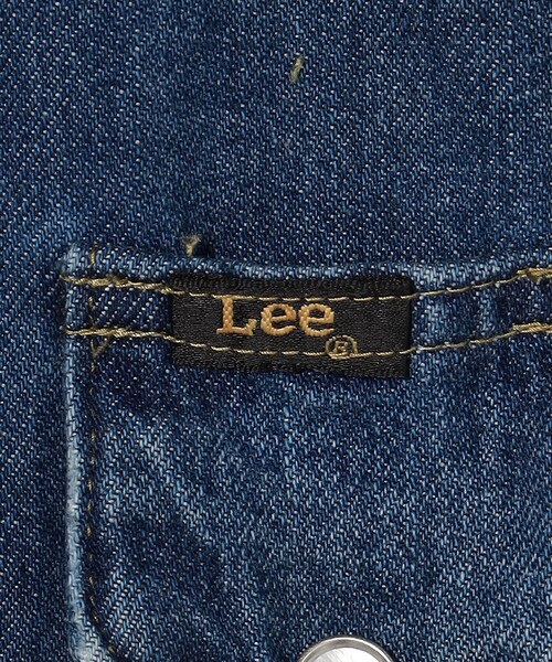 Lee デニムシャツ　スタッズ付き Lee リー デニムウエスタンシャツ USED COMPILATIONS LM9806-136