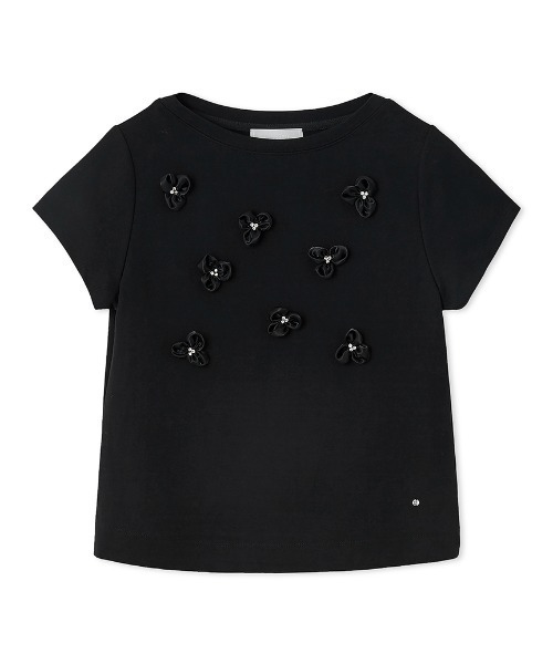 CELFORD tシャツ フラワーモチーフTシャツ レディース