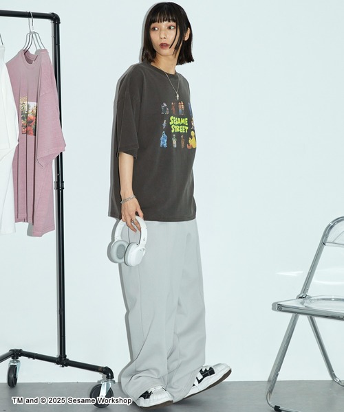 SESAME STREET（セサミストリート） tシャツ ヴィンテージ加工