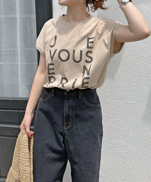 「Spick & Span」 半袖Tシャツ - ブラウン レディース