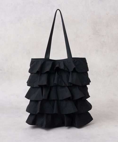 LANVIN en Bleu トートバッグ フリルティアードトートバッグ
