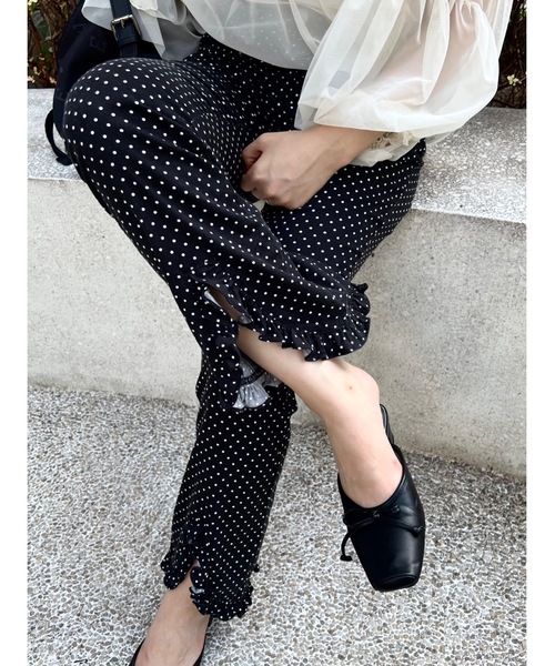 「JUMELLE」 パンツ SMALL ブラック レディース_画像4