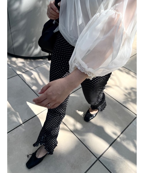「JUMELLE」 パンツ SMALL ブラック レディース_画像6