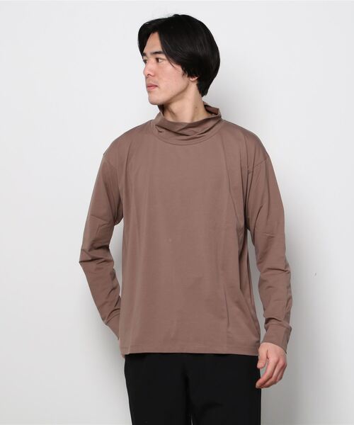 「NANO universe」 長(zhǎng)袖Tシャツ M グレー系その他4 メンズ