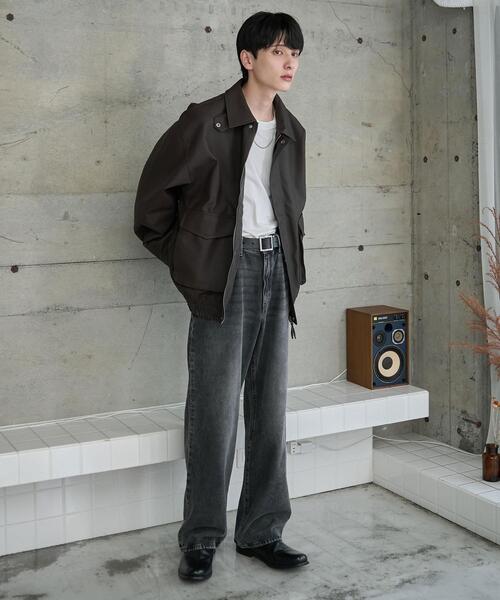 「WEGO」 ブルゾン MEDIUM ブラウン メンズ_画像2