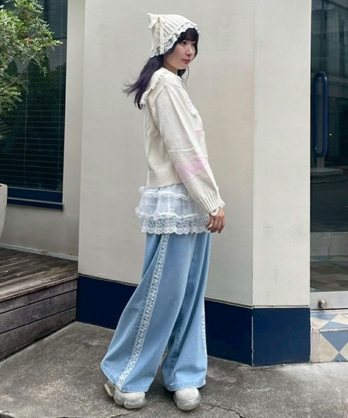 Candy Stripper ブルゾン アウター CANDY CLUB SAILOR KNIT