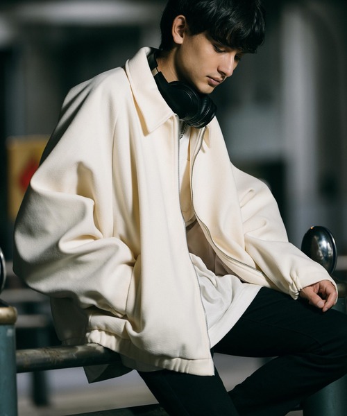 Rocky Monroe（ロッキーモンロー） ジップアップブルゾン M オフ