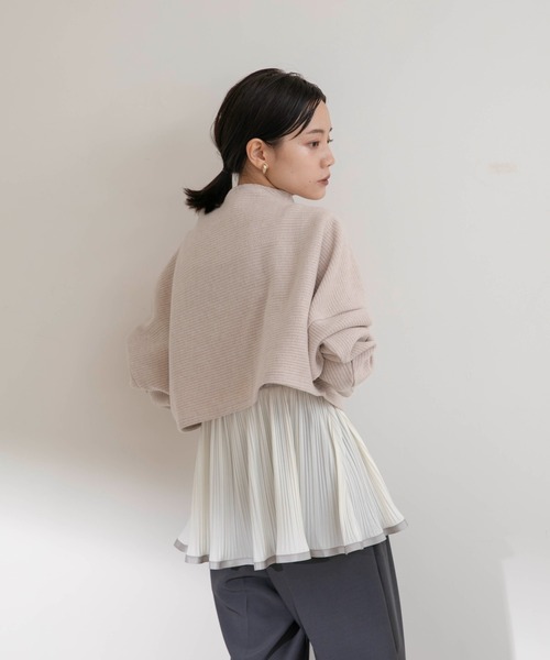 「Eimee Law」 長袖カットソー 38 ベージュ レディース