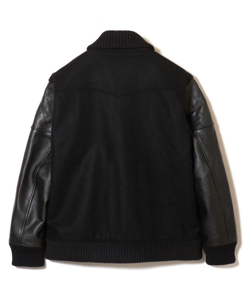 CRIMIE（クライミー） スタジャン M ブラック×ホワイト メンズ