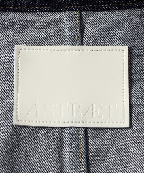 ASTRAET（アストラット） デニムジャケット gジャン 「ASTRAET」デニム