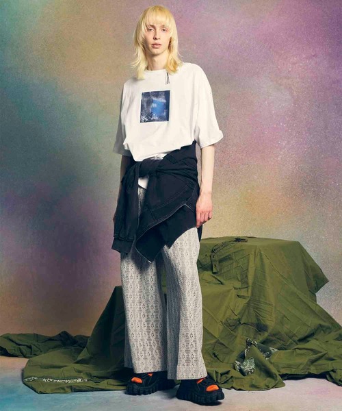 「MAISON SPECIAL」 半袖Tシャツ 1 ホワイト メンズ