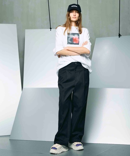「MAISON SPECIAL」 半袖Tシャツ 1 ホワイト メンズ