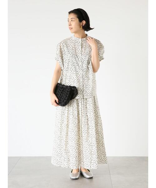 「Lugnoncure」 半袖ブラウス F ブラック レディース_画像4