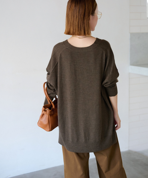 JOURNAL STANDARD relume カーディガン 「25AW新作」BiellaYarn