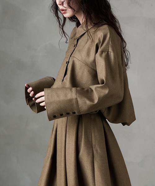 新品☆エリザベッタ ニットシャツ ブラウス ブルー（青）系 ELISABETTA FRANCHI(エリザベッタ フランキ