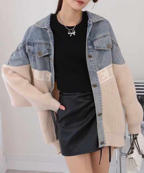 pumpkin port（パンプキンポート） ニット セーター ロゴデザイン