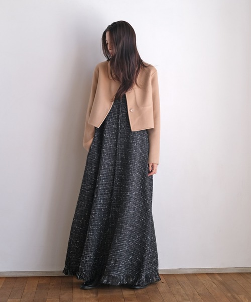 AKTE（アクテ） コート アウター ショートリバージャケット レディース