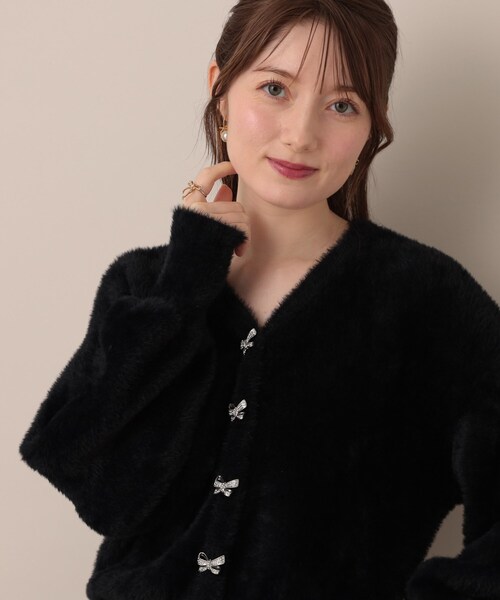 Couture Brooch（クチュール ブローチ） カーディガン 「高見え・大人