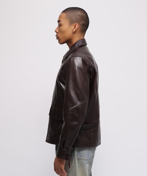 ブルゾン アウター GOAT VEGE ANJ4 JACKET / ゴート ベジ ANJ4ジャケット / AVIREX / アヴィレックス メンズ レの画像