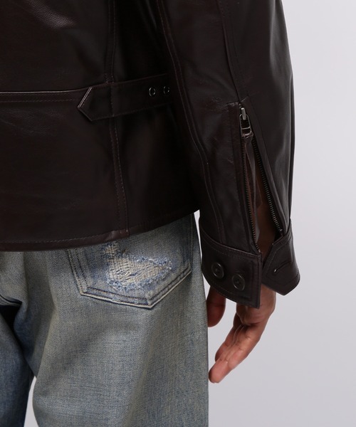 ブルゾン アウター GOAT VEGE ANJ4 JACKET / ゴート ベジ ANJ4ジャケット / AVIREX / アヴィレックス メンズ レの画像