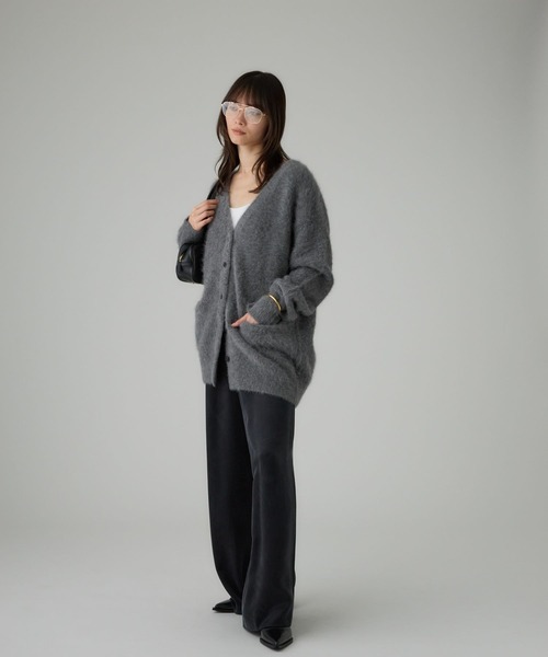 BABYLONE（バビロン） カーディガン FOXカシミヤカーディガン