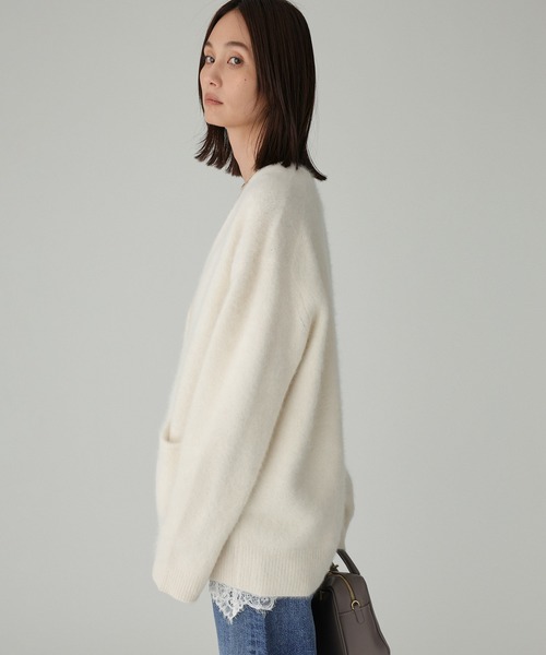 BABYLONE（バビロン） カーディガン FOXカシミヤカーディガン