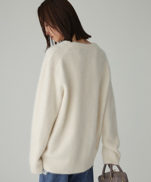 BABYLONE（バビロン） カーディガン FOXカシミヤカーディガン