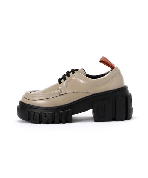 UN3D. プランプローファー UN3D. ローファー UN3D./アンスリード/POINT PLUMP LOAFER/ポイント