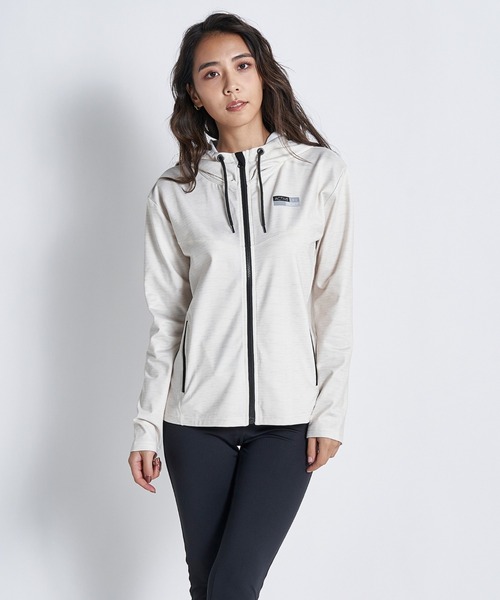 「ROXY」 ジップアップパーカー MEDIUM ブラック レディース_画像6