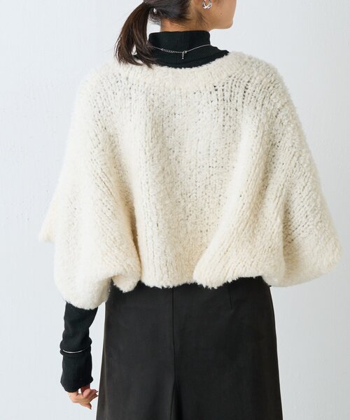 BEARDSLEY（ビアズリー） ニット セーター カシミヤループ前後