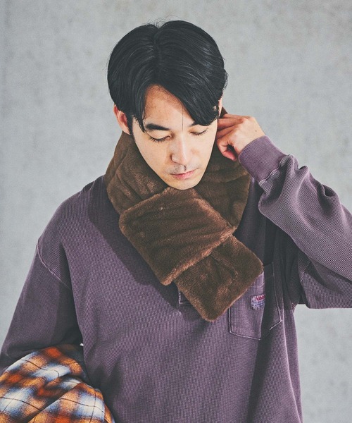 BAYFLOW（ベイフロー） ストール マフラー 「リバーシブル」差し込み