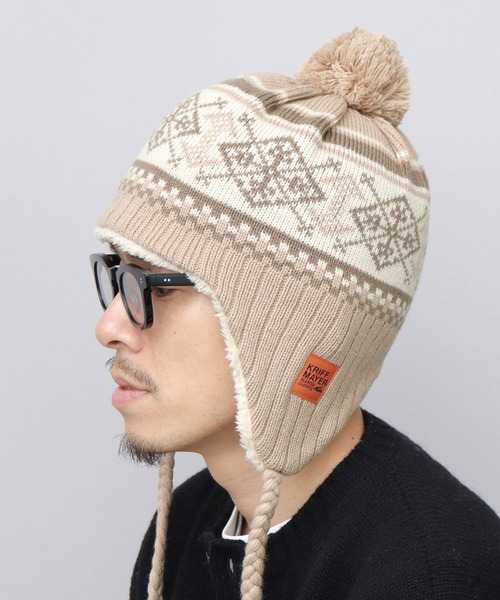 KRIFF MAYER（クリフメイヤー） ニット帽 ニットキャップ 裏ボア