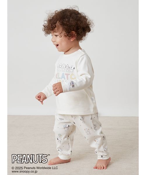 gelato pique（ジェラートピケ） ベビー 「PEANUTS PUPPIES」「BABY