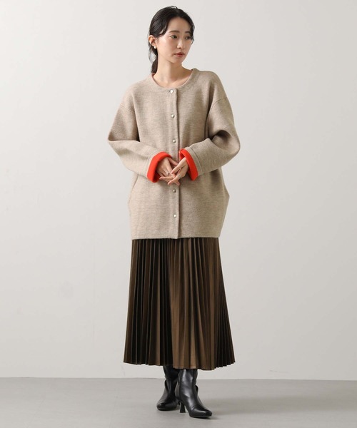 グレディブリリアン　ダブルフェイスニットコート Gready Brilliant（グレディブリリアン）の「ダブルフェイスニット