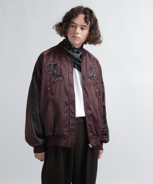 HARE（ハレ） スカジャン FREE ブラック メンズ : ZOZOTOWN Yahoo!店