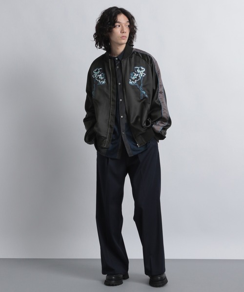HARE×hxcyyd ブラック スーベニアブルゾン スカジャン HARE×hxcyyd
