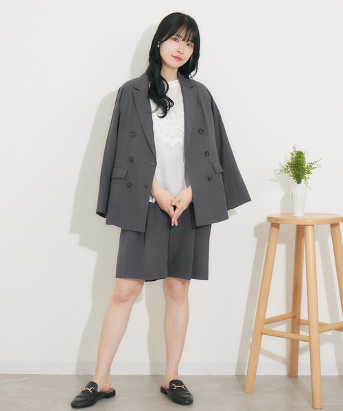 「KATHARINE ROSS」 長袖ブラウス MEDIUM グリーン レディース_画像9