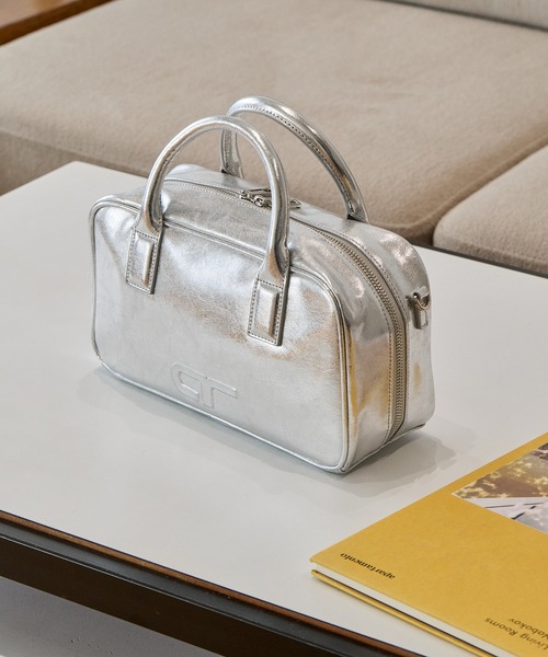 ADAM ET ROPE'（アダムエロペ） ボストンバッグ 「サステナブル」ロゴ