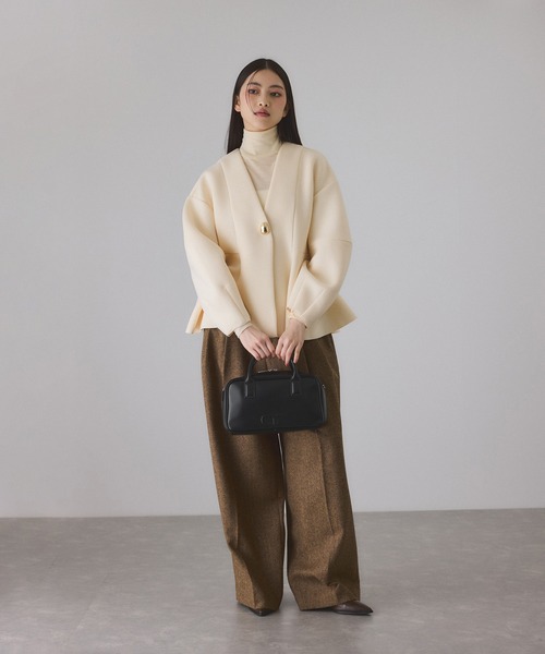 ADAM ET ROPE'(アダムエロペ) ボストンバッグ 「サステナブル」ロゴ ADAM ET ROPE'(アダムエロペ) ボストンバッグ 「サステナブル」ロゴ